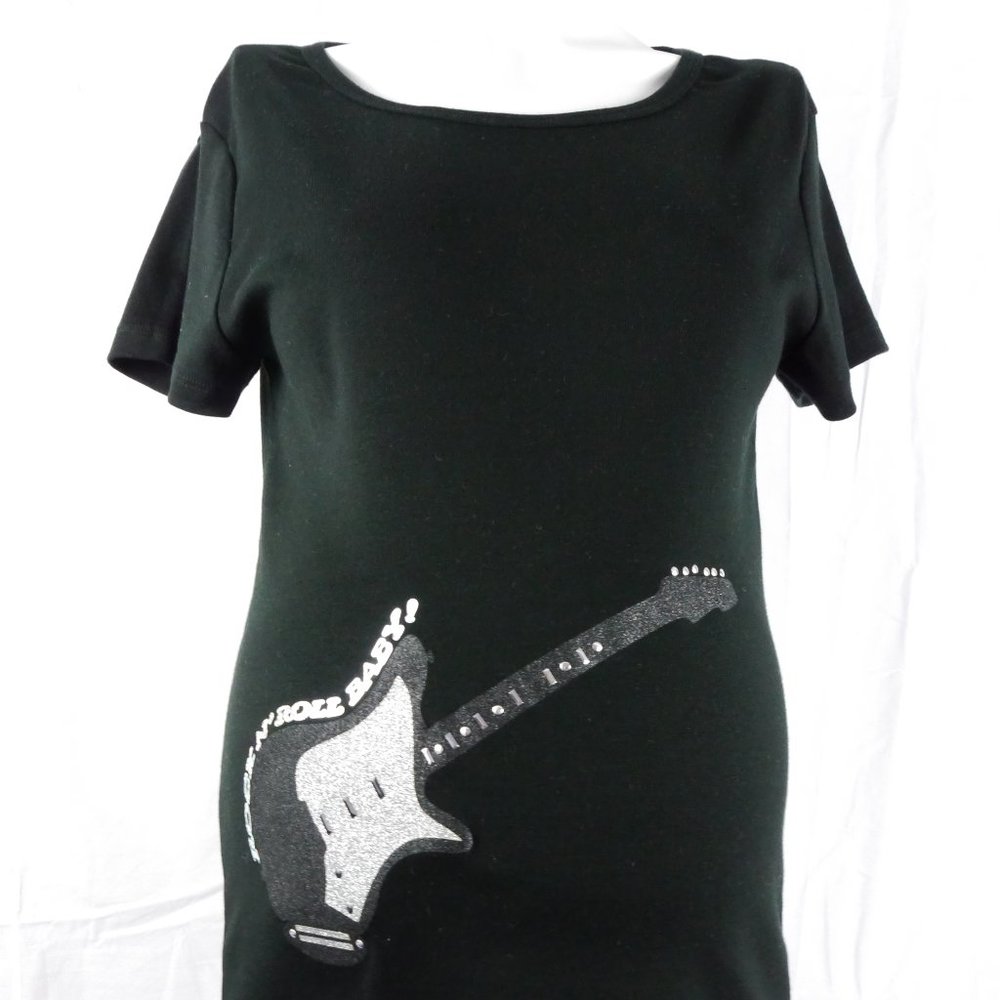 Black Baby Rock’n Mama Tee